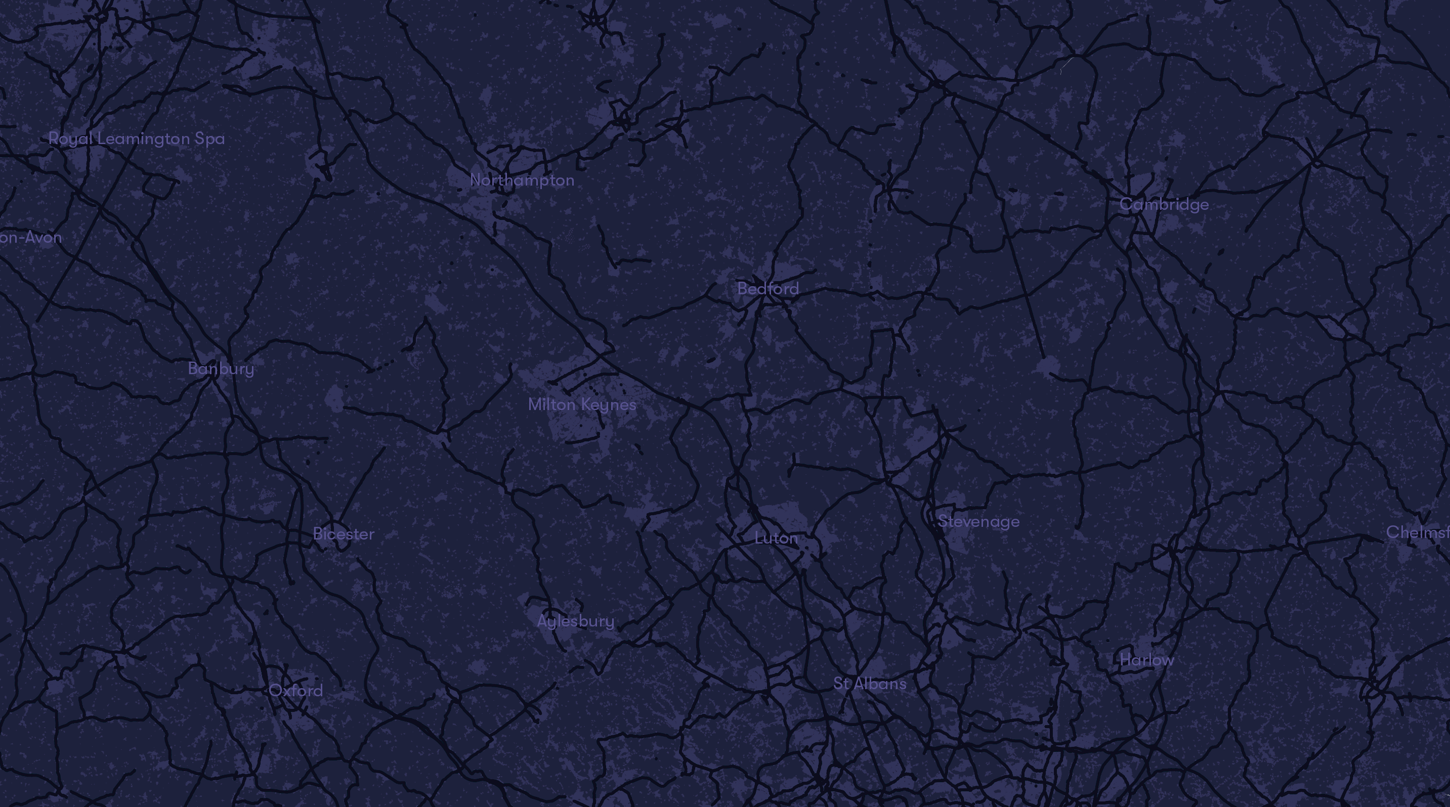 East West Rail Route Map